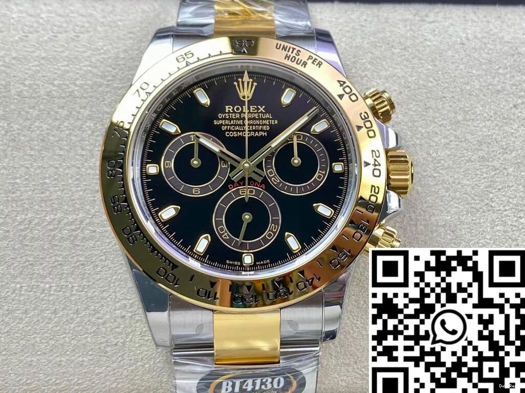 Gold BT Dial Daytona Black M116503-0004 Yellow Factory Rolex 0406